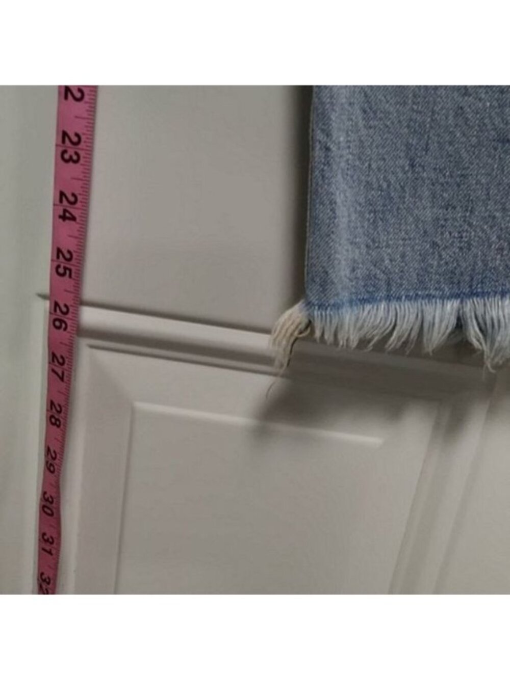 Gap Denim Best Girlfriend Distressed Jeans Size 26 Light Blue - Picture 11 of 13